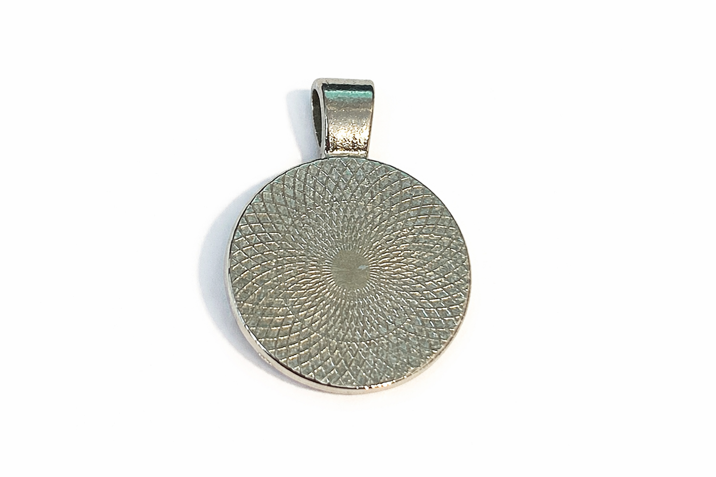 Glass and Metal Cabochon Pendants